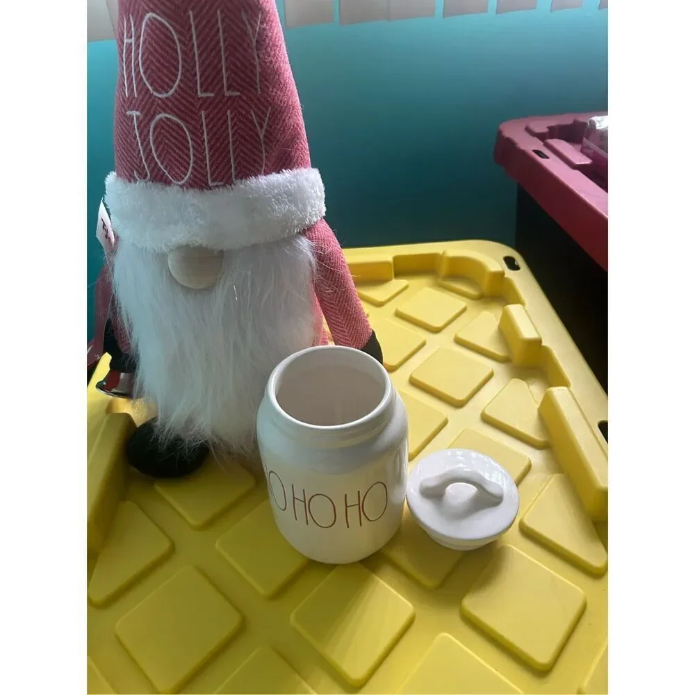 Rae Dunn Ho Ho Ho BABY Christmas Canister